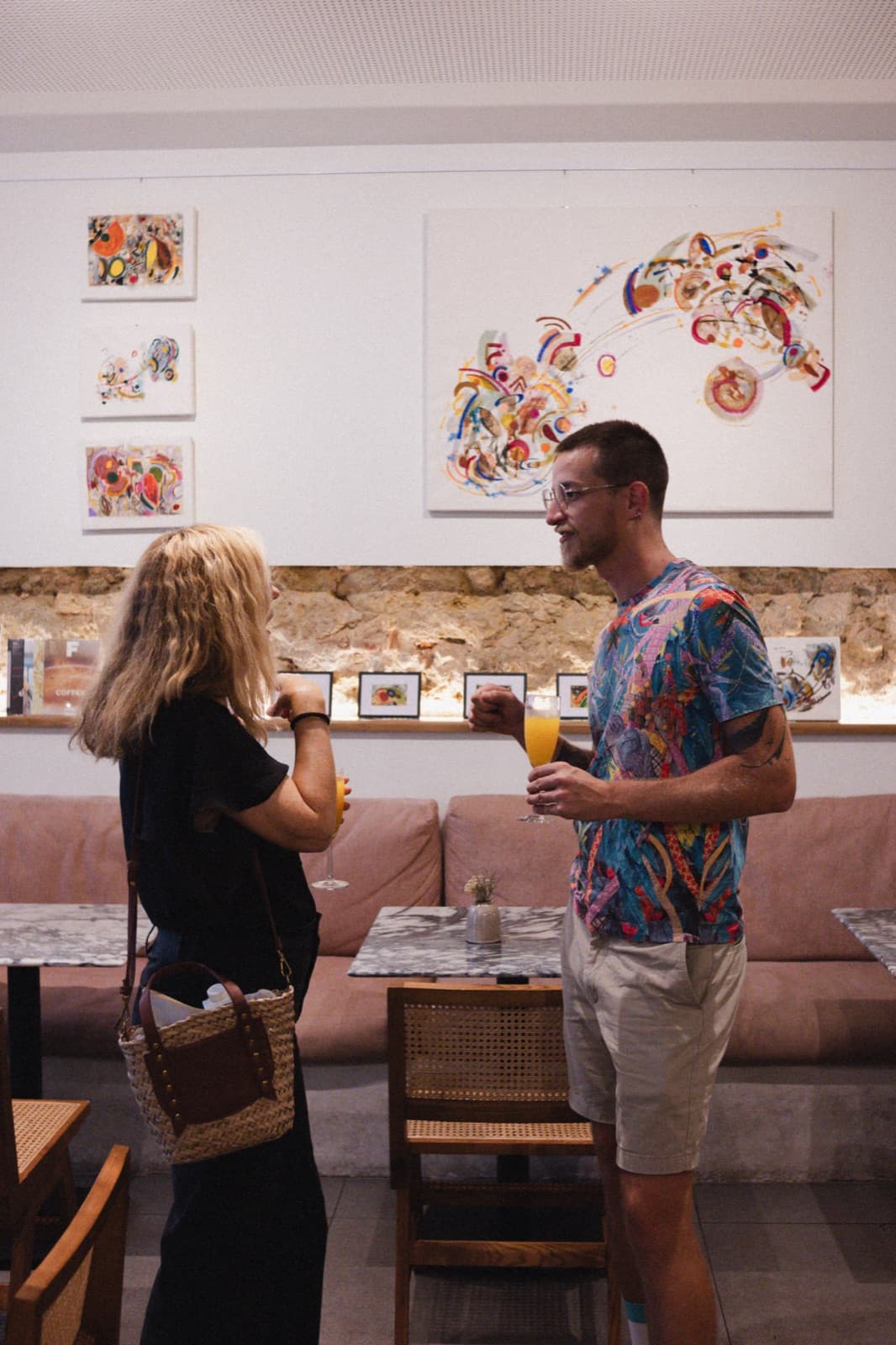 Opening of Matéria Viva at Hello, Kristof, Lisbon