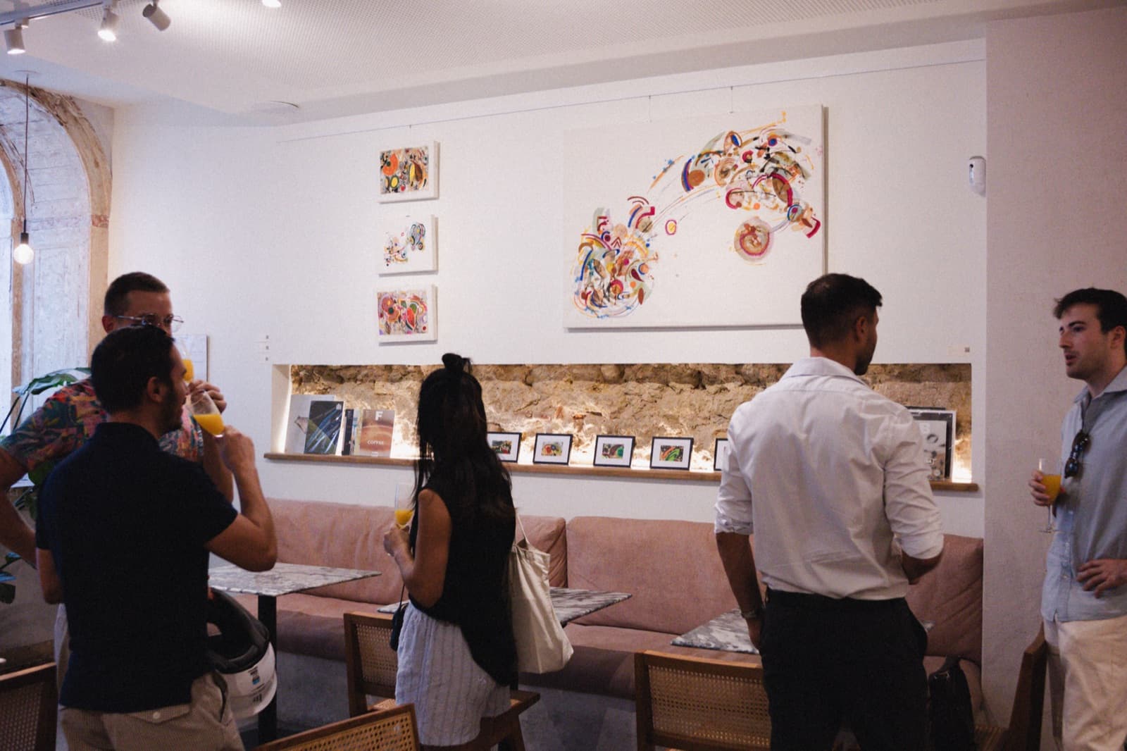 Opening of Matéria Viva at Hello, Kristof, Lisbon