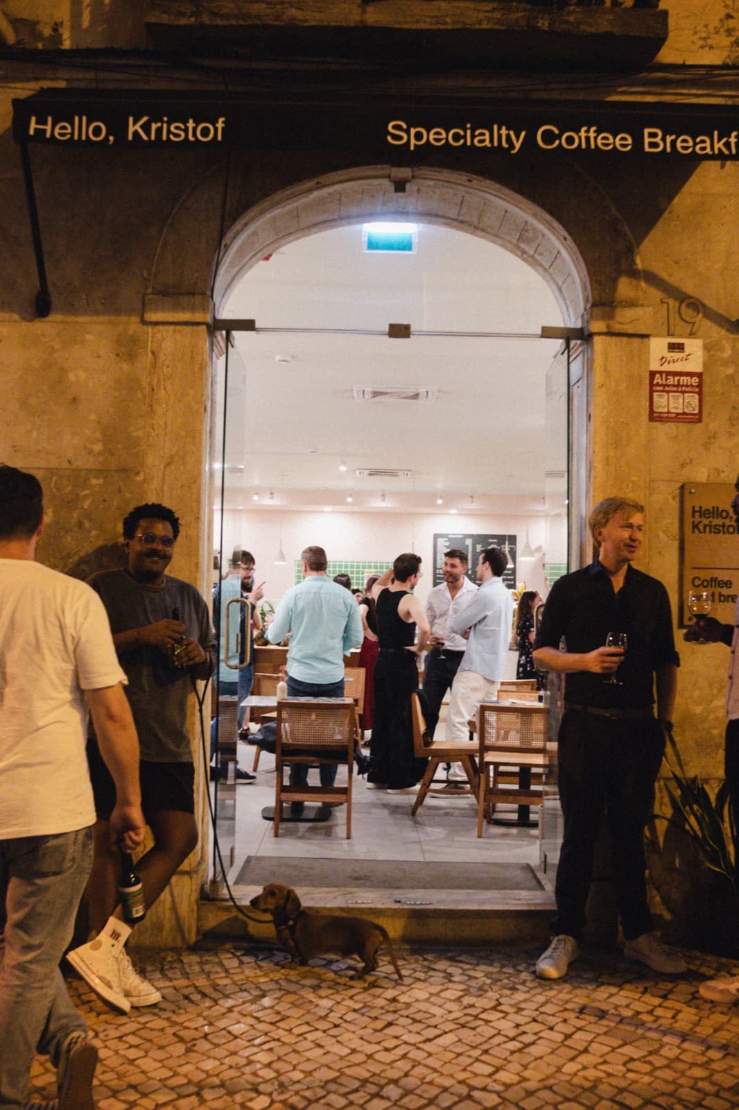 Opening of Matéria Viva at Hello, Kristof, Lisbon